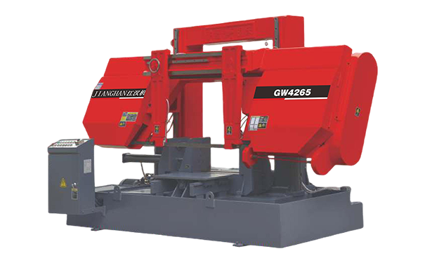 胡市镇GW4265双柱龙门卧式带锯床