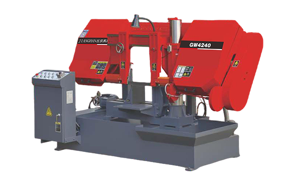 胡市镇GW4240双柱卧式带锯床